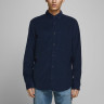 Сорочка JJKENDRICK SHIRT LS 12174067 Navy Blazer Jack&Jones L Темно-синій 12174067NAVYBLAZER