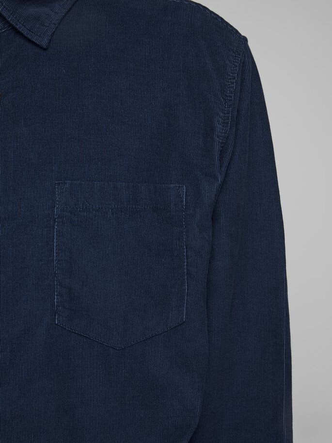 Сорочка JJKENDRICK SHIRT LS 12174067 Navy Blazer Jack&Jones L Темно-синій 12174067NavyBlazer