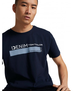 Футболка 1030693-10668 Tom Tailor L Темно-синій 1030693-10668