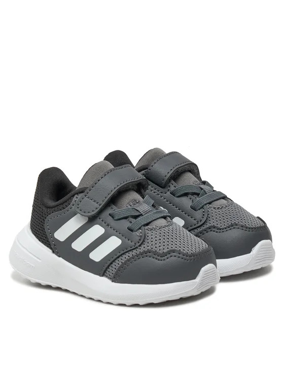 Кросівки дитячі Tensaur Run 3.0 EL I IE6013 Adidas 22 Темно-сірий IE6013