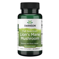 Капсули Lions Mane Mushroom 500mg - 60caps 100-15-1306425-20