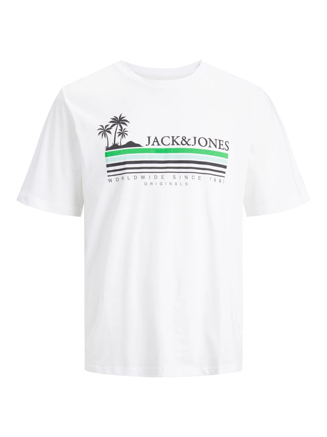 Футболка JORCODY SUMMER TEE SS CREW NECK 12235154-Bright White Jack&Jones L Білий 12235154-Bright White