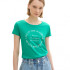 Футболка T-shirt women's 1041419ХХ35363 Tom Tailor L Зелений 1041419ХХ35363