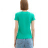 Футболка T-shirt women's 1041419ХХ35363 Tom Tailor L Зелений 1041419ХХ35363
