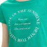 Футболка T-shirt women's 1041419ХХ35363 Tom Tailor L Зелений 1041419ХХ35363
