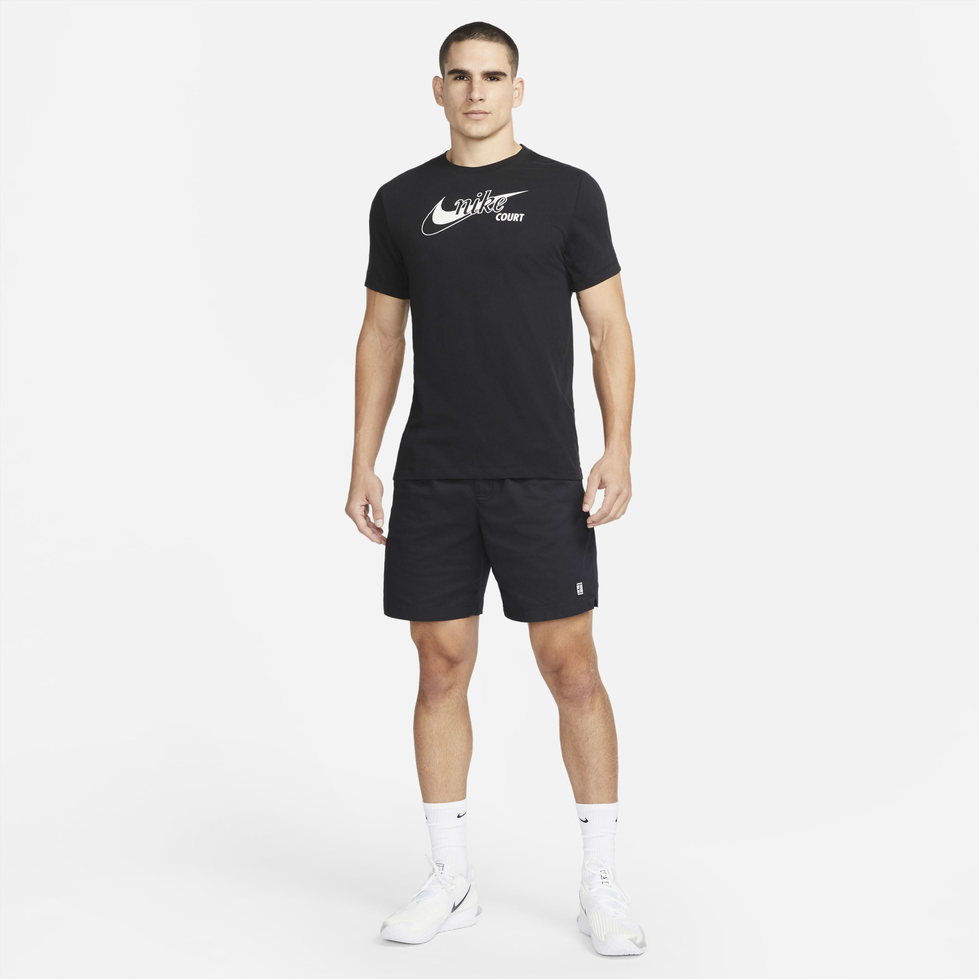 Футболка Nike M NKCT DF TEE SWOOSH TENNIS DD8376-010