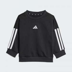 Костюм спортивний дитячий I 3S FT JOG 240 JD6481 Adidas 92 Чорний JD6481
