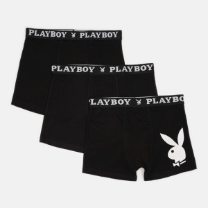 Труси-боксери Набір з 3 Playboy ANNYA PLAYBOY BOXERSHORT чорний Чол L ANNYA-35