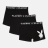 Труси-боксери Набір з 3 Playboy ANNYA PLAYBOY BOXERSHORT чорний Чол L ANNYA-35
