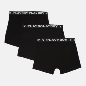 Труси-боксери Набір з 3 Playboy ANNYA PLAYBOY BOXERSHORT чорний Чол L ANNYA-35