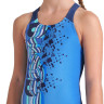 Купальник закритий для дівчат Arena PALETTE SWIMSUIT SWIM PRO BACK блакитний, синій Діт 007918-770