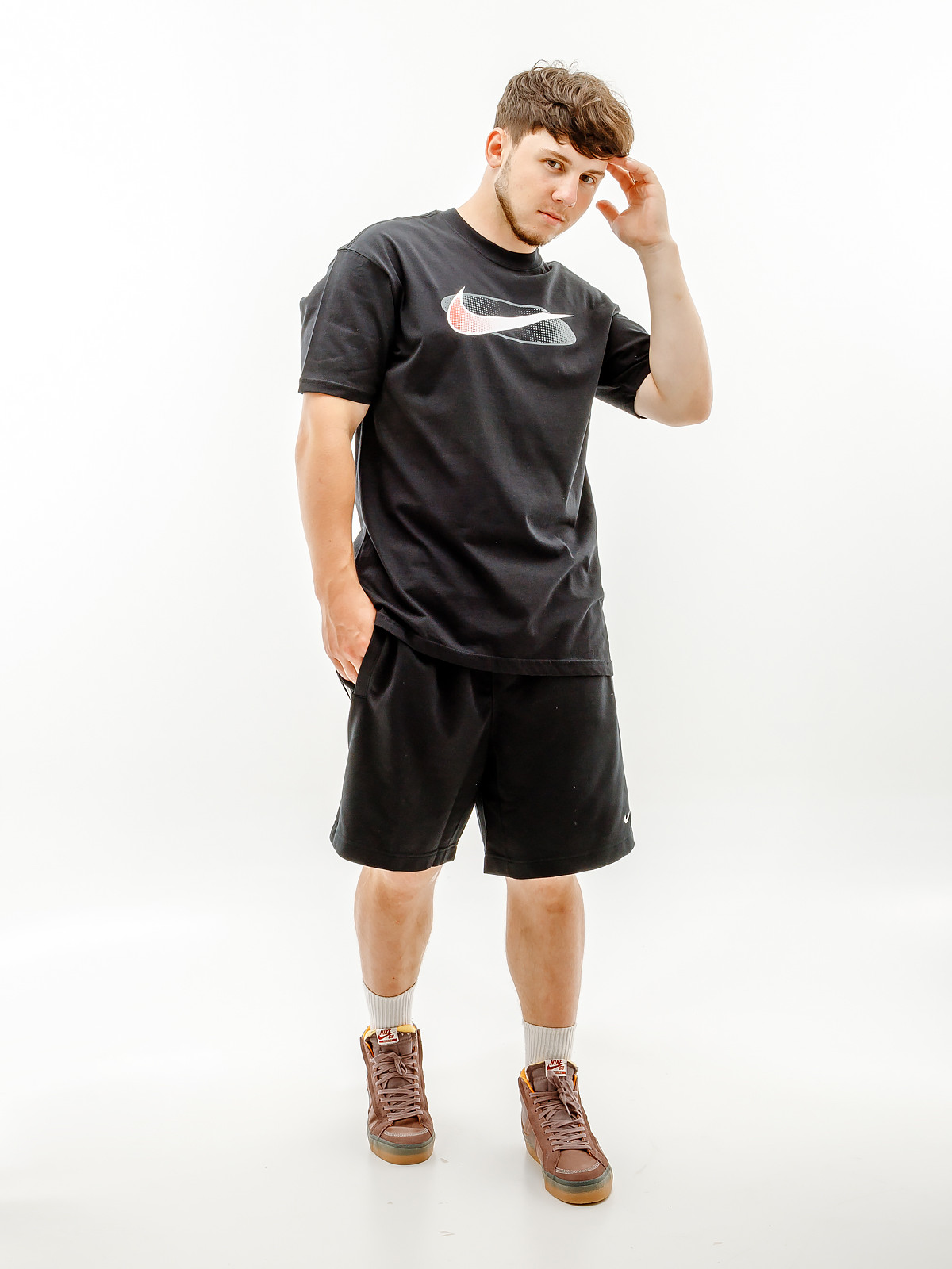 Футболка Nike M NSW TEE M90 12MO SWOOSH DZ2995-010