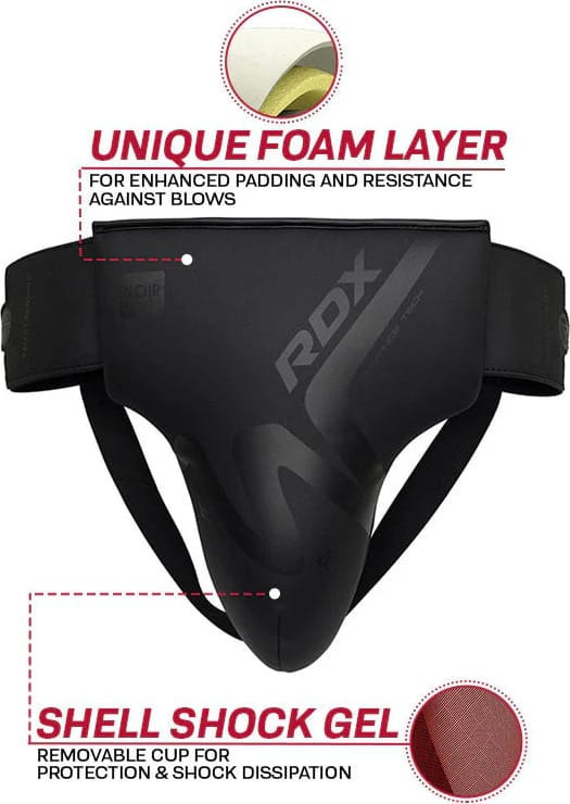 Захист паху RDX GROIN GUARD T-15 чорний XL (GDR-T15MB) GDR-T15MB