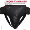 Захист паху RDX GROIN GUARD T-15 чорний XL (GDR-T15MB) GDR-T15MB