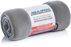 Рушник Aqua Speed DRY SOFT 7032 сірий Уні 50х100 см 156-03
