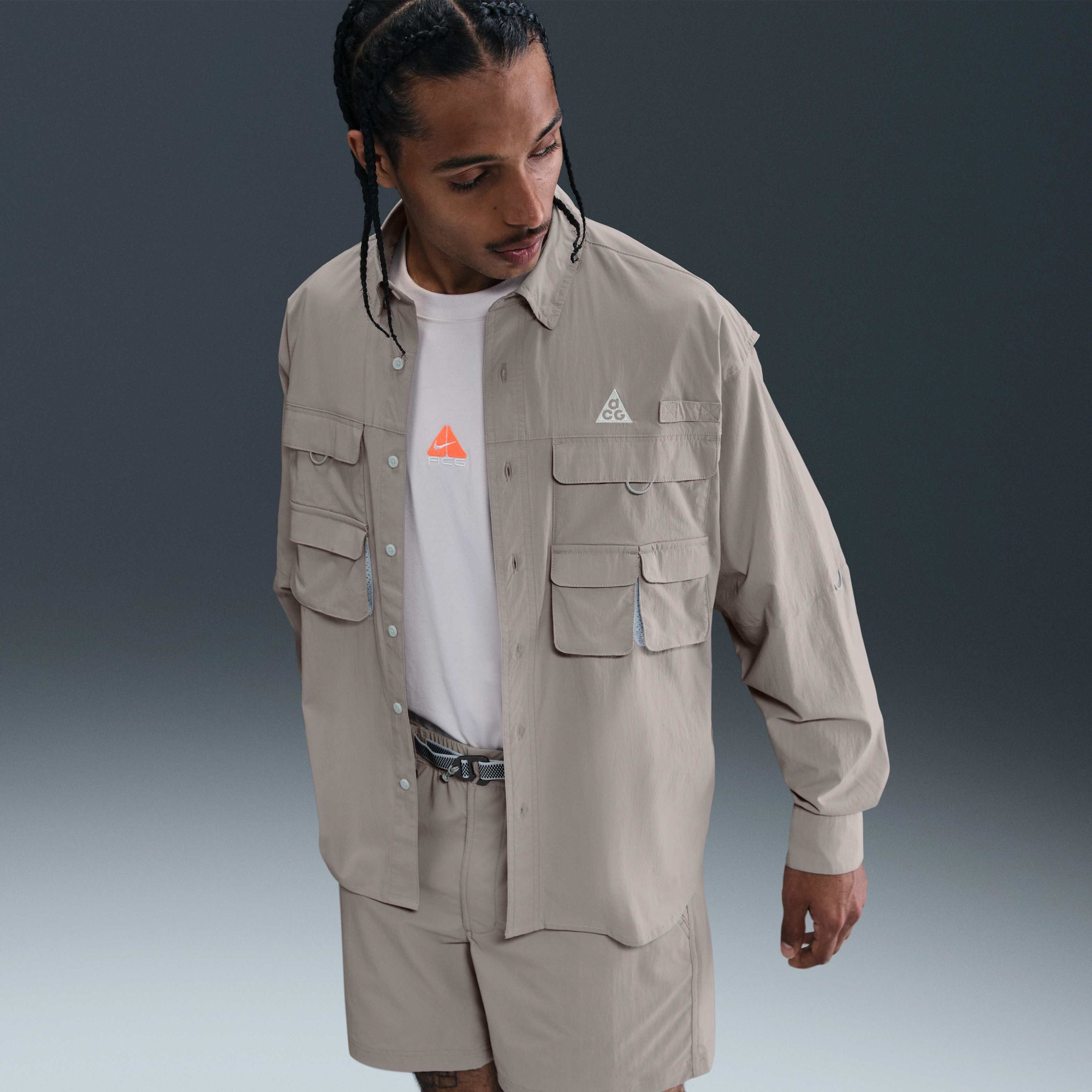 Футболка Nike ACG Shirt Grey HJ2465-009