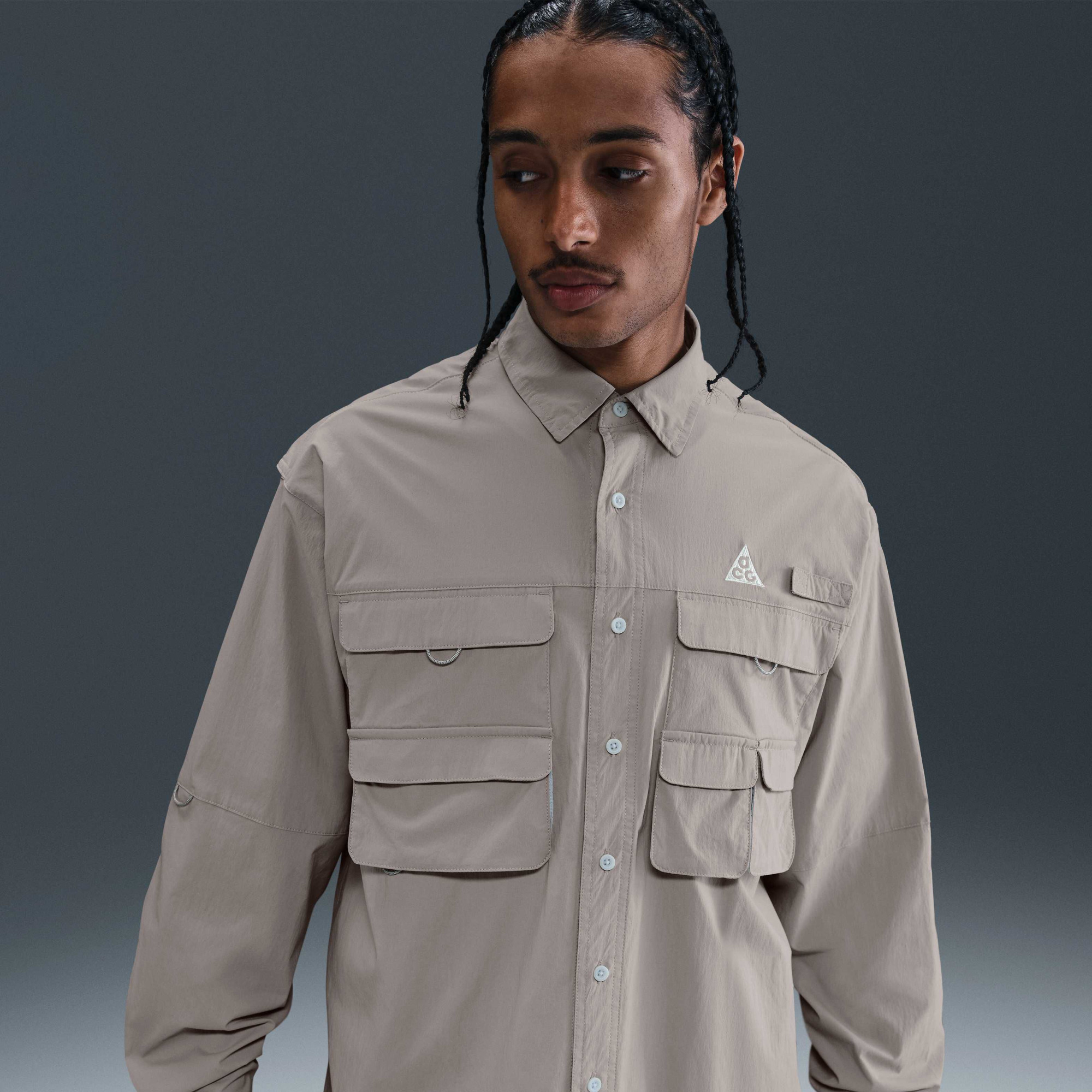 Футболка Nike ACG Shirt Grey HJ2465-009