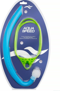 Аква-трубка для маски AQUA Speed Juno Junior 62926 синій, зелений One Size 734-02