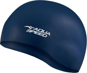 Шапочка для плавання Aqua Speed MONO 6198 темно-синій Уні OSFM 111-22