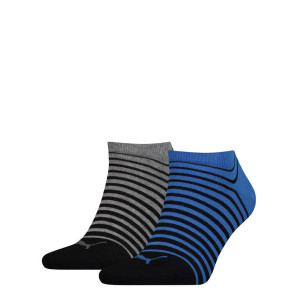 Шкарпетки Puma UNISEX SNEAKER 2P чорний, синій, білий Уні 35-38 101001001-020