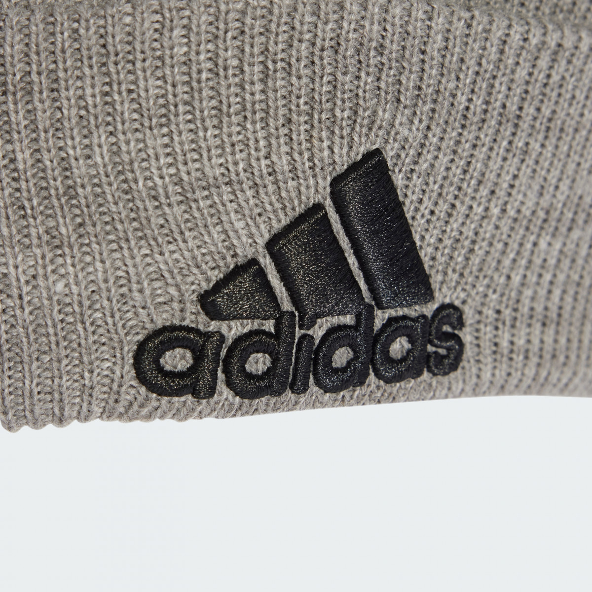 Шапка UNISEX LOGO BEANIE CUF IY7665 Adidas OSFM Сірий IY7665
