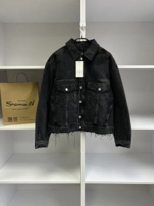 Світшот ZARA denim overshirt black 5072/302/800