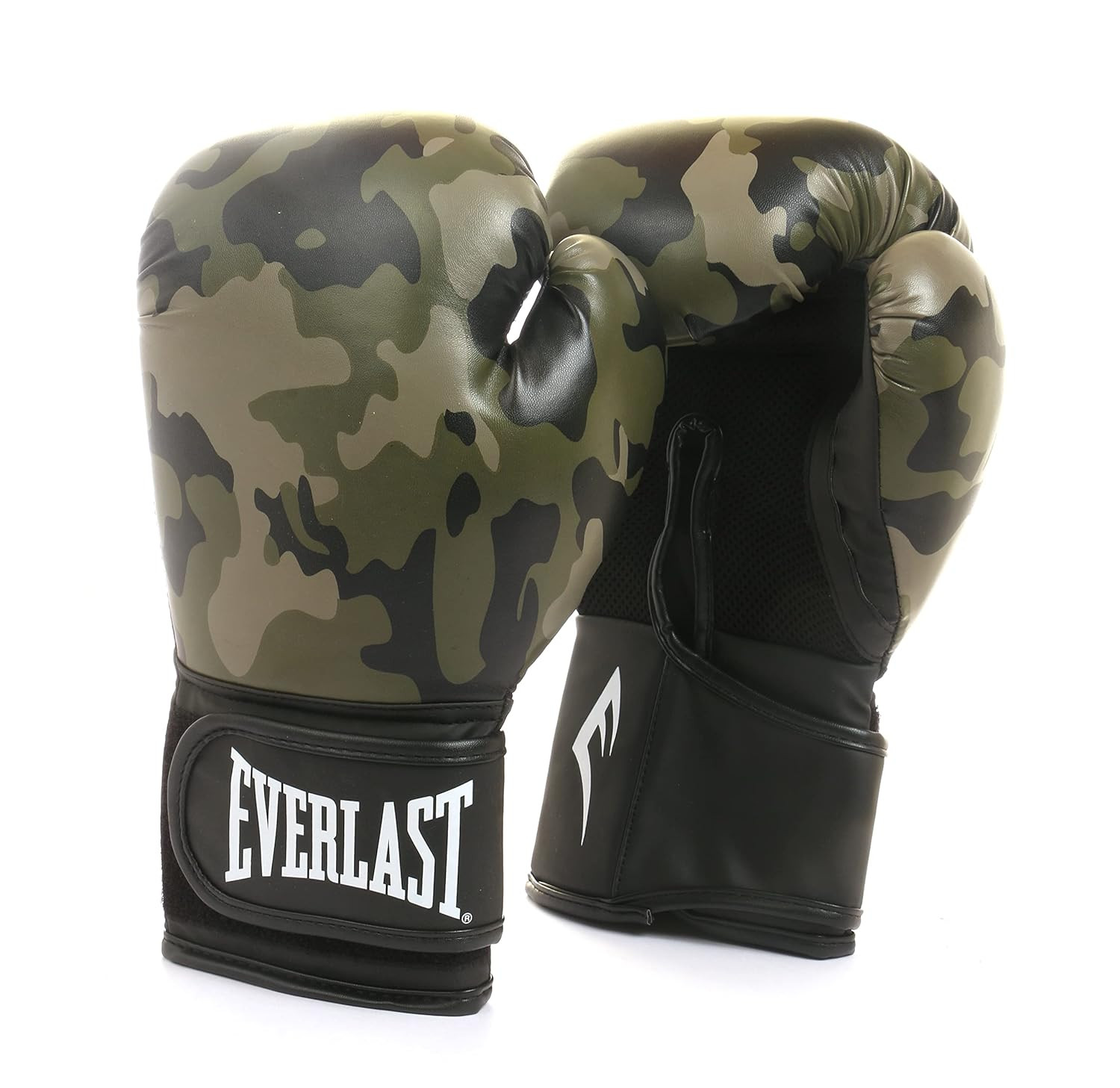 Рукавиці боксерські Everlast SPARK TRAINING GLOVE чорний, коричневий Уні 10 унцій P00002413