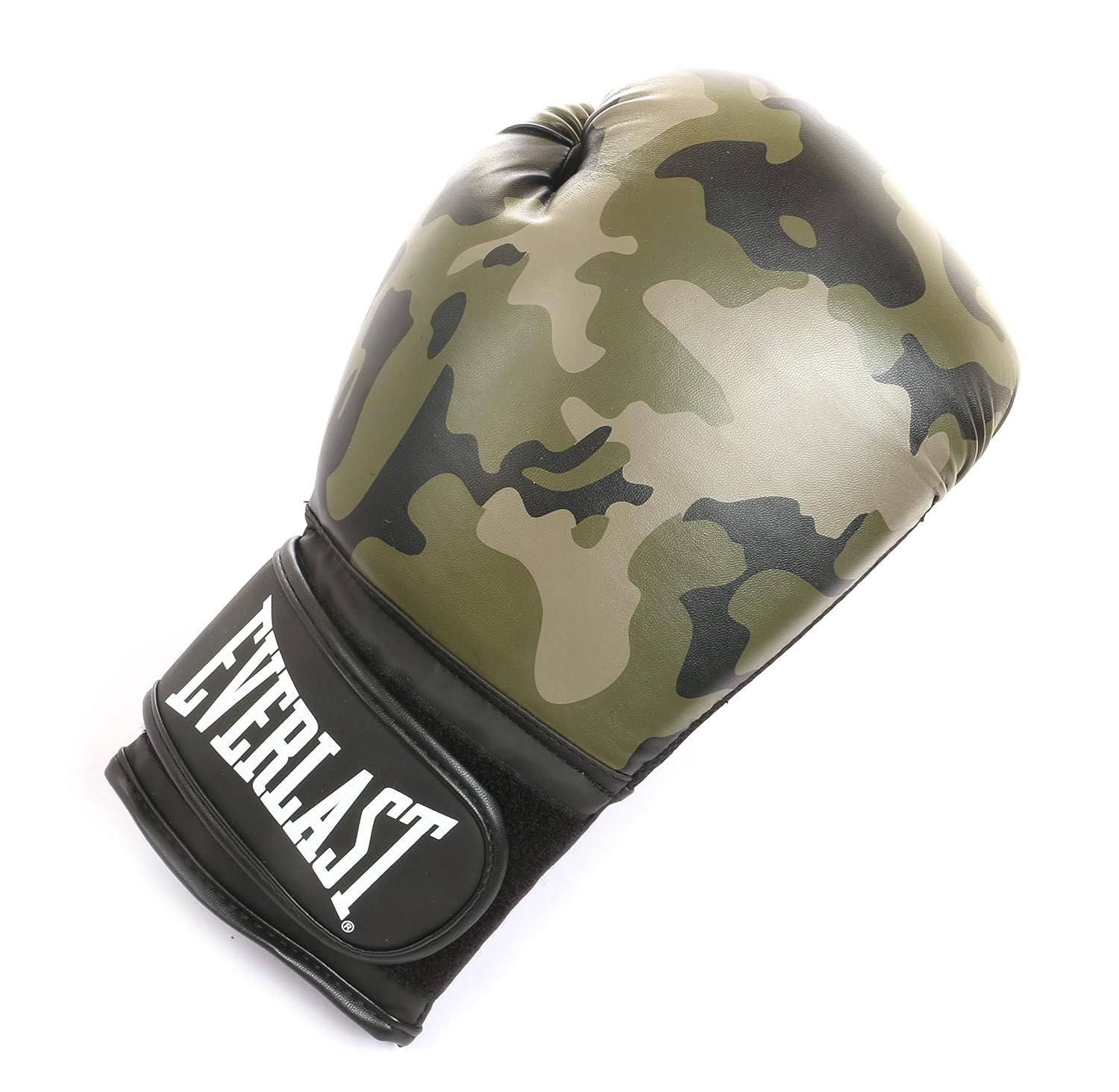 Рукавиці боксерські Everlast SPARK TRAINING GLOVE чорний, коричневий Уні 10 унцій P00002413