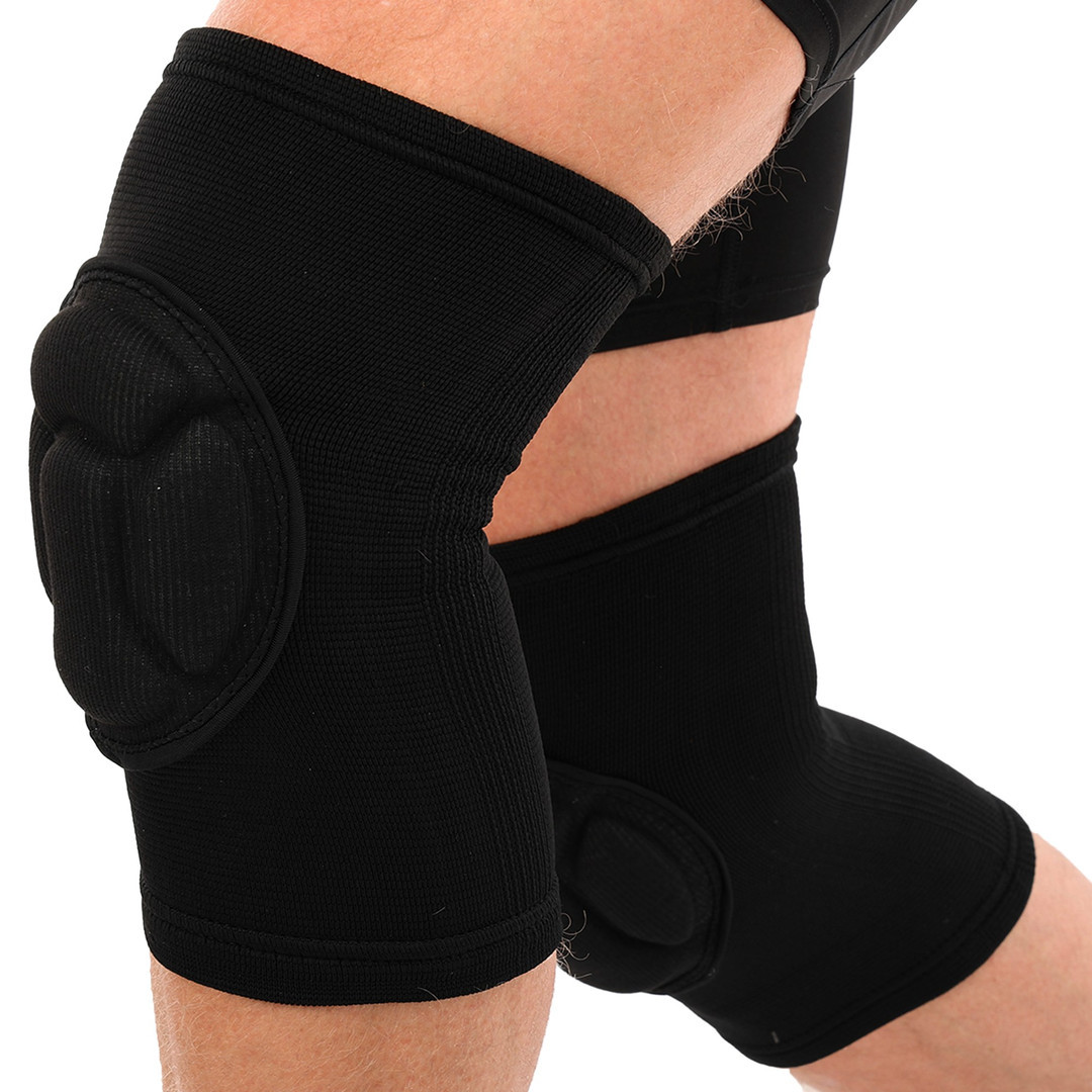 Наколінник спортивні MUTE BC-1096 2шт чорний, Цвет Чёрный, Размер (Европа) - M BC-1096