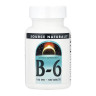 Таблетки Source Naturals Vitamin B-6 100 mg - 100 tabs 2023-10-6135