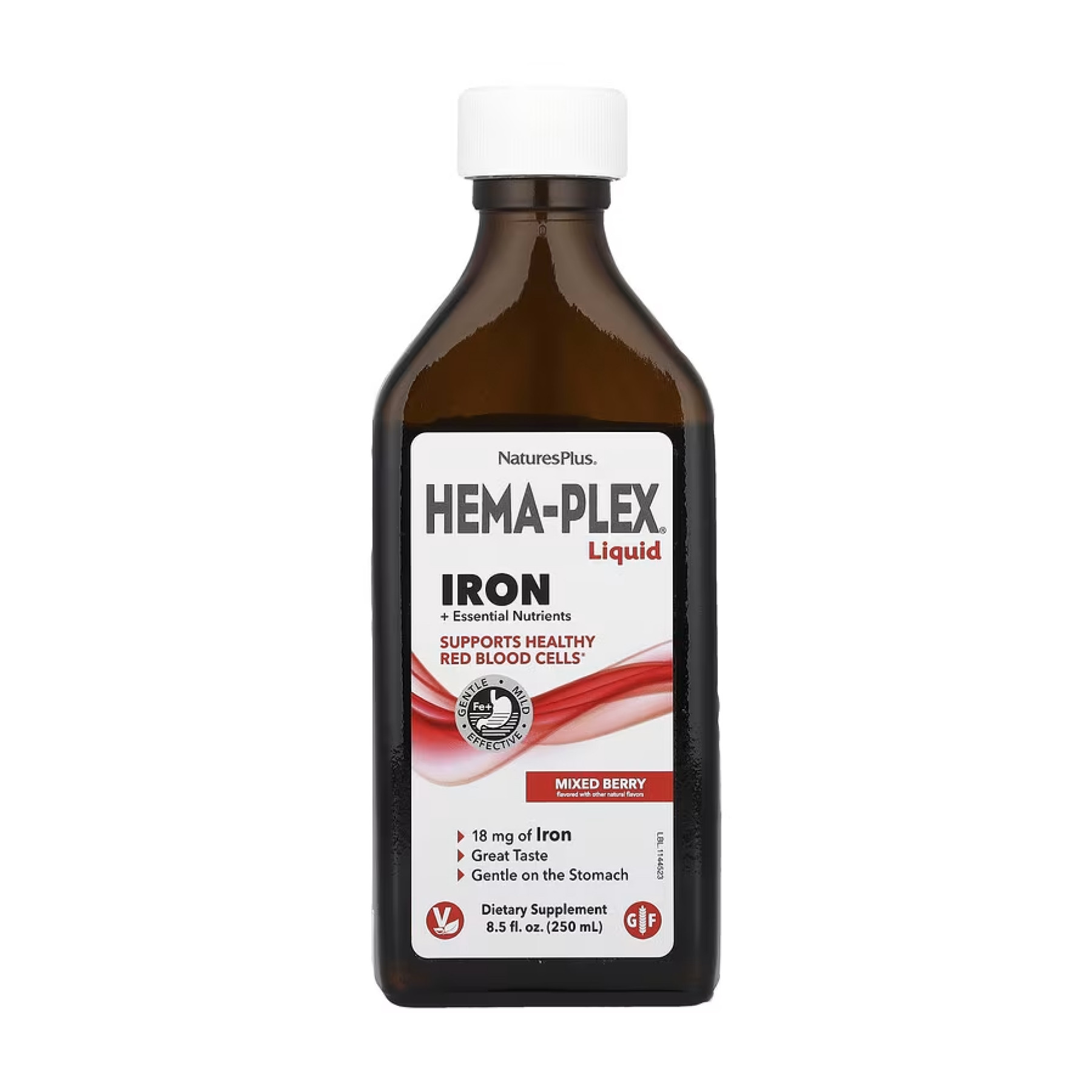 Рідина Nature's Plus Hema-Plex® Liquid Iron - 250ml 2023-10-4412