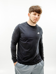 Футболка Nike M NSW CLUB TEE - LS AR5193-010