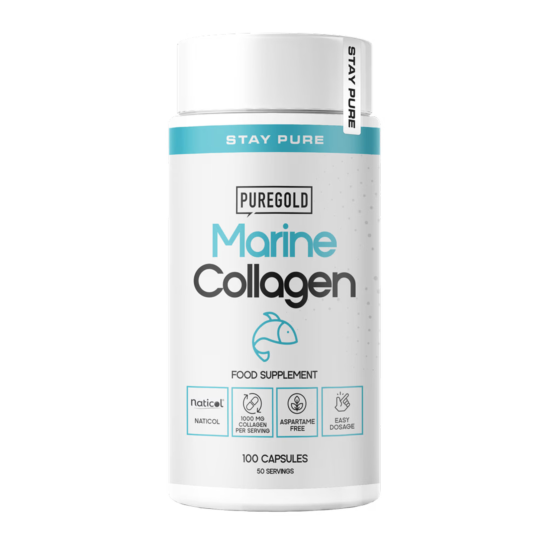 Капсули Pure Gold Marine Collagen - 100 caps 2023-10-6074