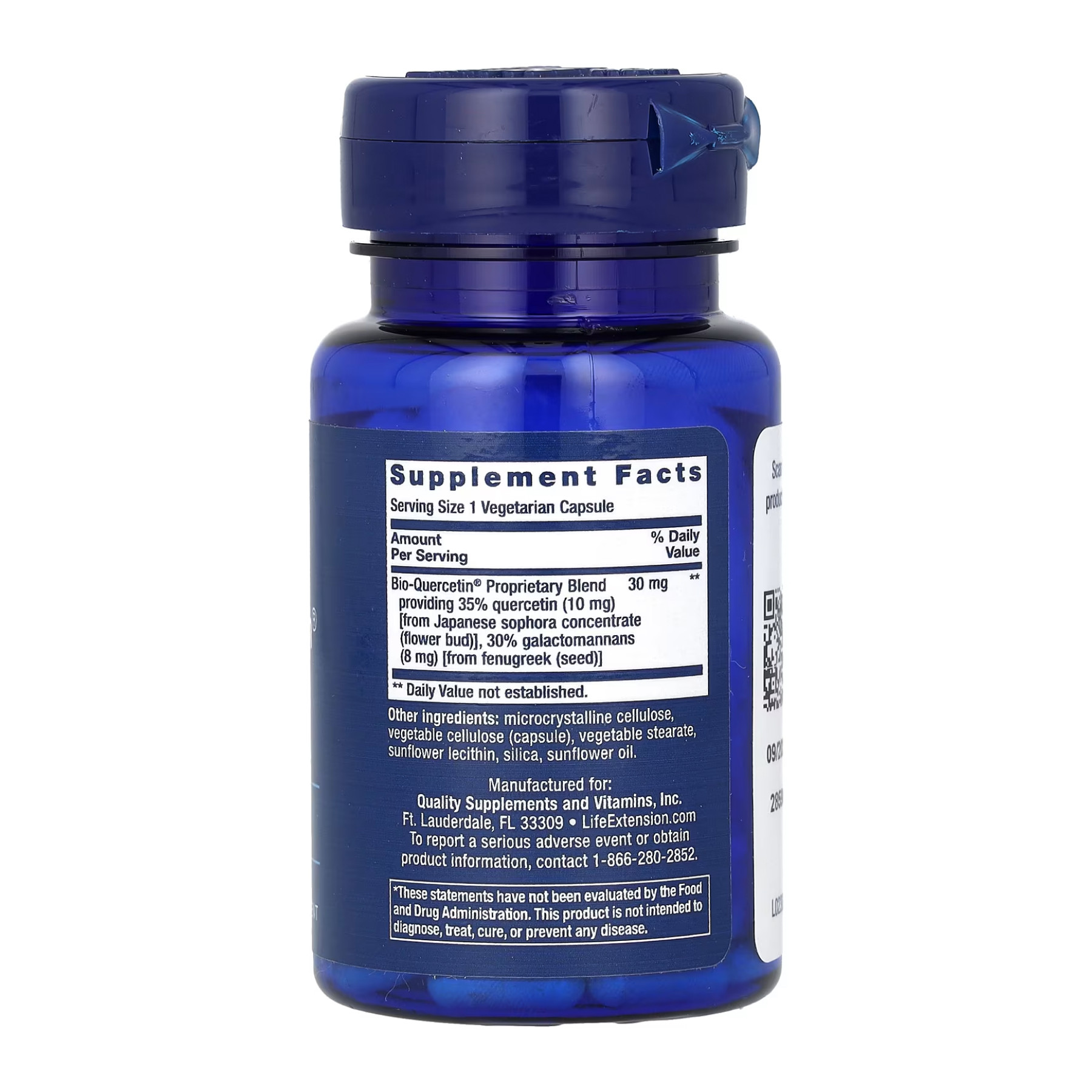 Капсули Bio-Quercetin	- 30 vcaps 2022-10-1961