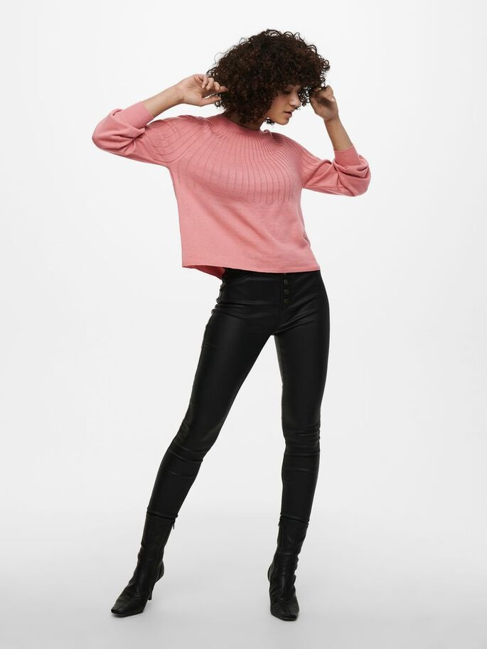 Пуловер ONLAMALIA L/S PULLOVER CC KNT 15219325 Blush ONLY M Розовий 15219325Blush