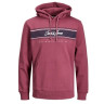 Толстовка JJLEO SWEAT HOOD 12200768-Hawthorn Rose Jack&Jones L Розовий 12200768-HAWTHORN ROSE