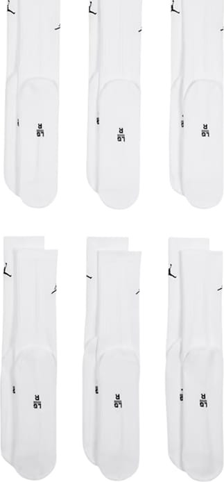 Шкарпетки Jordan U ED CUSH PLY CREW 6PR - 144 HV6228-100