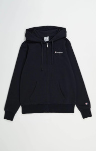 Толстовка hooded full zip sweatshirt 117115-KK001 Champion M Чорний 117115-KK001