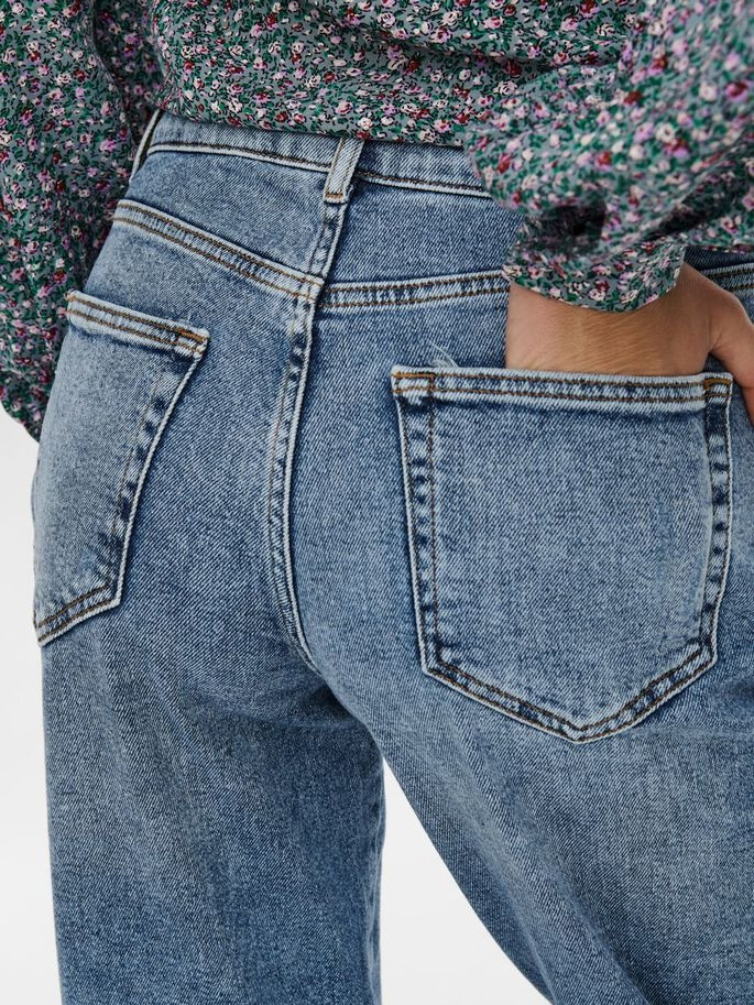 Джинси ONLTROY LIFE HW CARROT ANK DOT429 NOOS 15236966-Light Blue Denim ONLY S/32 Блакитний 15236966-Light Blue Denim