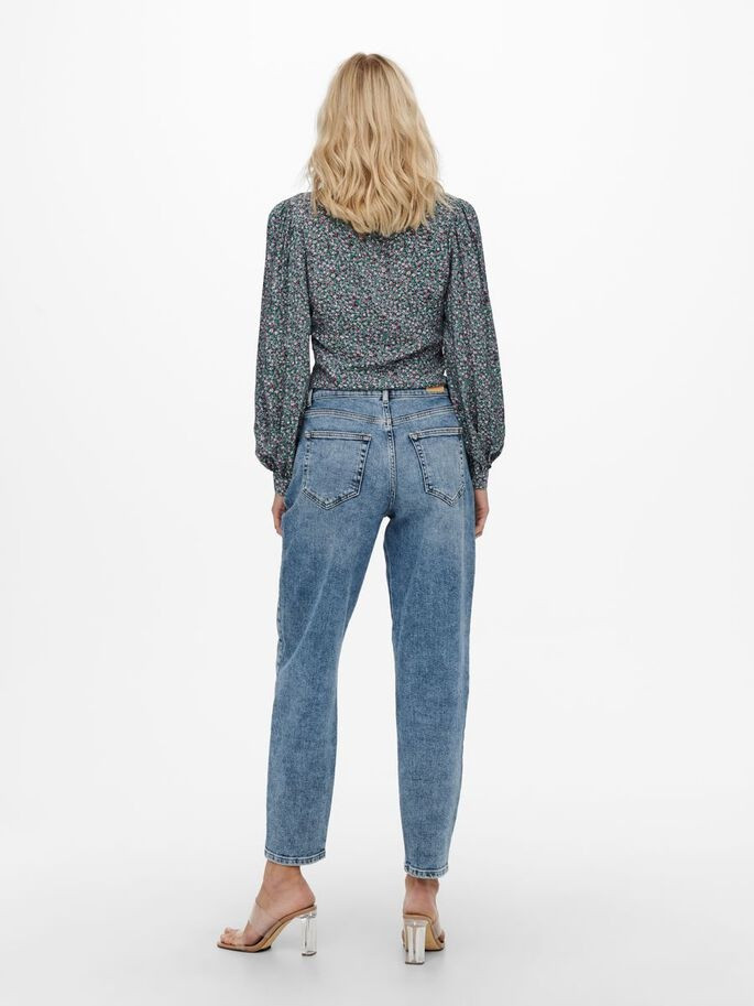 Джинси ONLTROY LIFE HW CARROT ANK DOT429 NOOS 15236966-Light Blue Denim ONLY S/32 Блакитний 15236966-Light Blue Denim