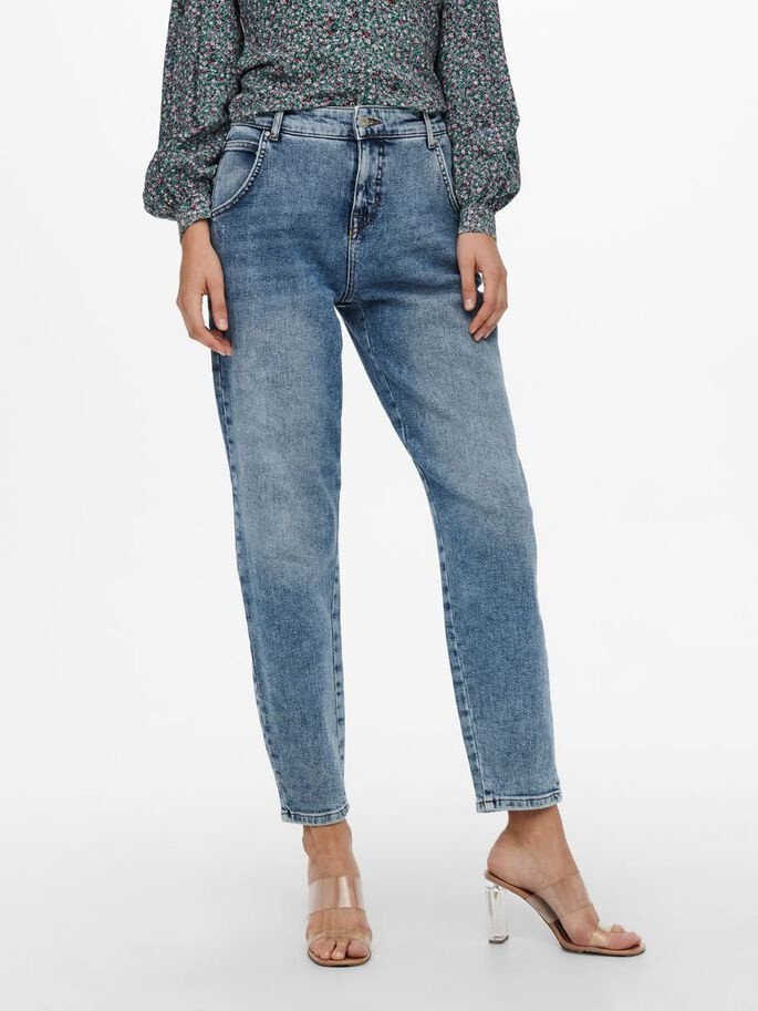 Джинси ONLTROY LIFE HW CARROT ANK DOT429 NOOS 15236966-Light Blue Denim ONLY S/32 Блакитний 15236966-Light Blue Denim