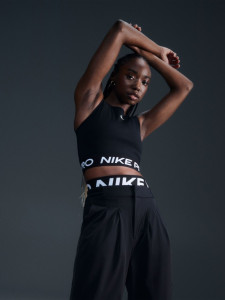 Майка Nike PRO DF 365 CROP TA FZ3615-010