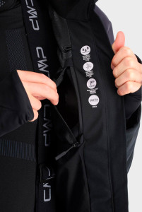 Куртка CMP MAN JACKET ZIP HOOD 33W0887-U901