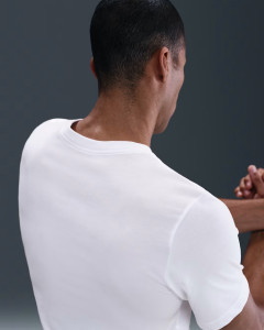 Футболка чоловіча Nike Pro Dri-Fit Training Tee White HV4131-100