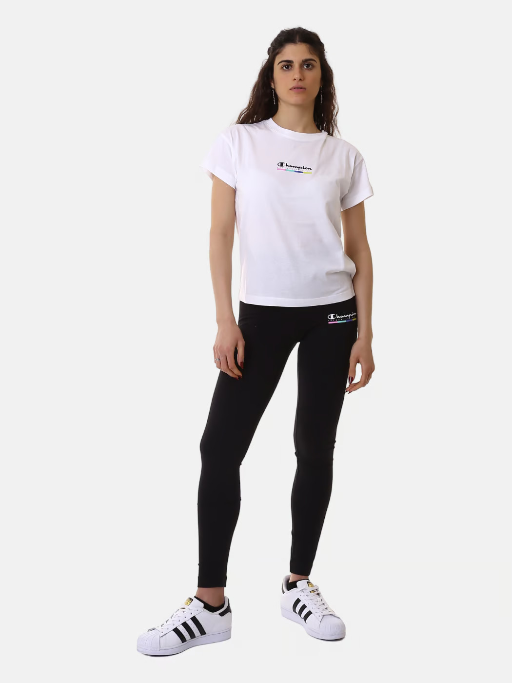 Футболка crewneck t-shirt 117109-WW001 Champion M Білий 117109-WW001