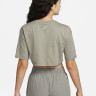 Футболка W NSW CROP TEE GLS FZ4635-053 Nike M Темно-сірий FZ4635-053
