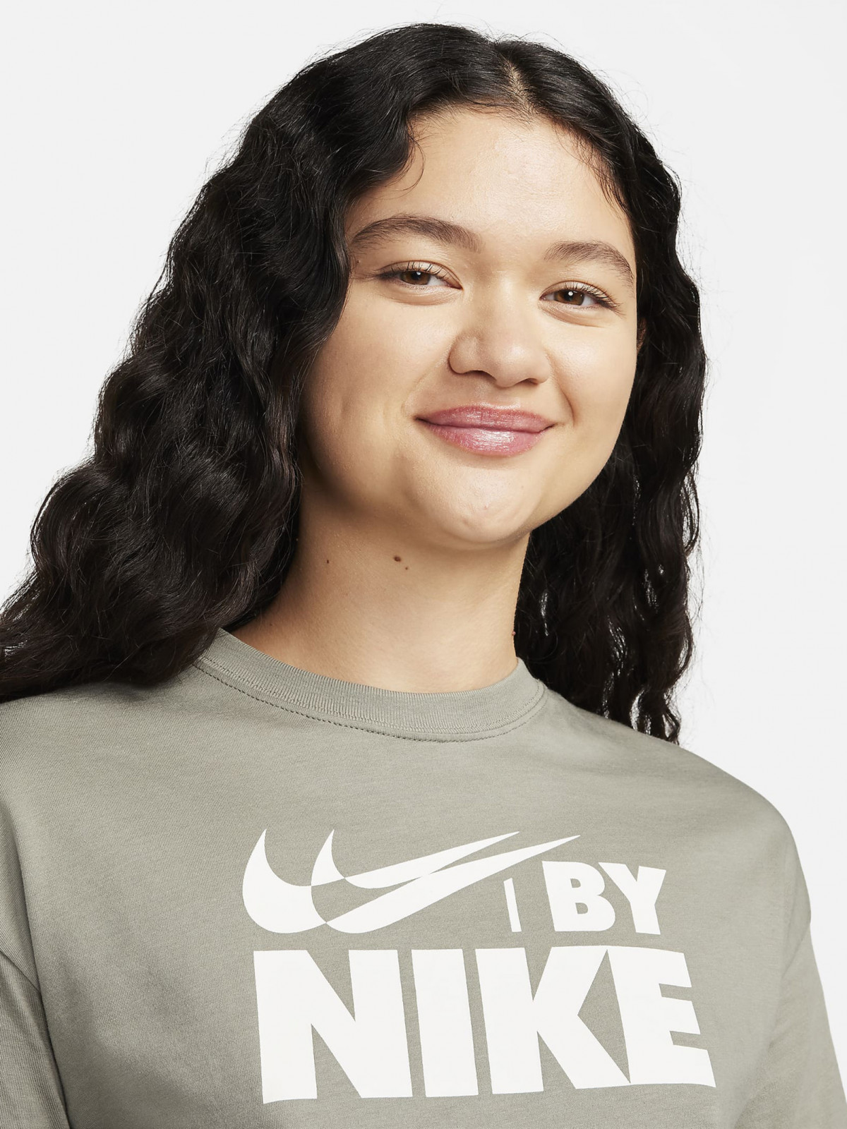 Футболка W NSW CROP TEE GLS FZ4635-053 Nike M Темно-сірий FZ4635-053
