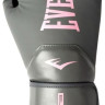 Рукавиці боксерські Everlast ELITE 2 BOXING GLOVES сірий, рожевий 12 унцій (P00003311) P00003311