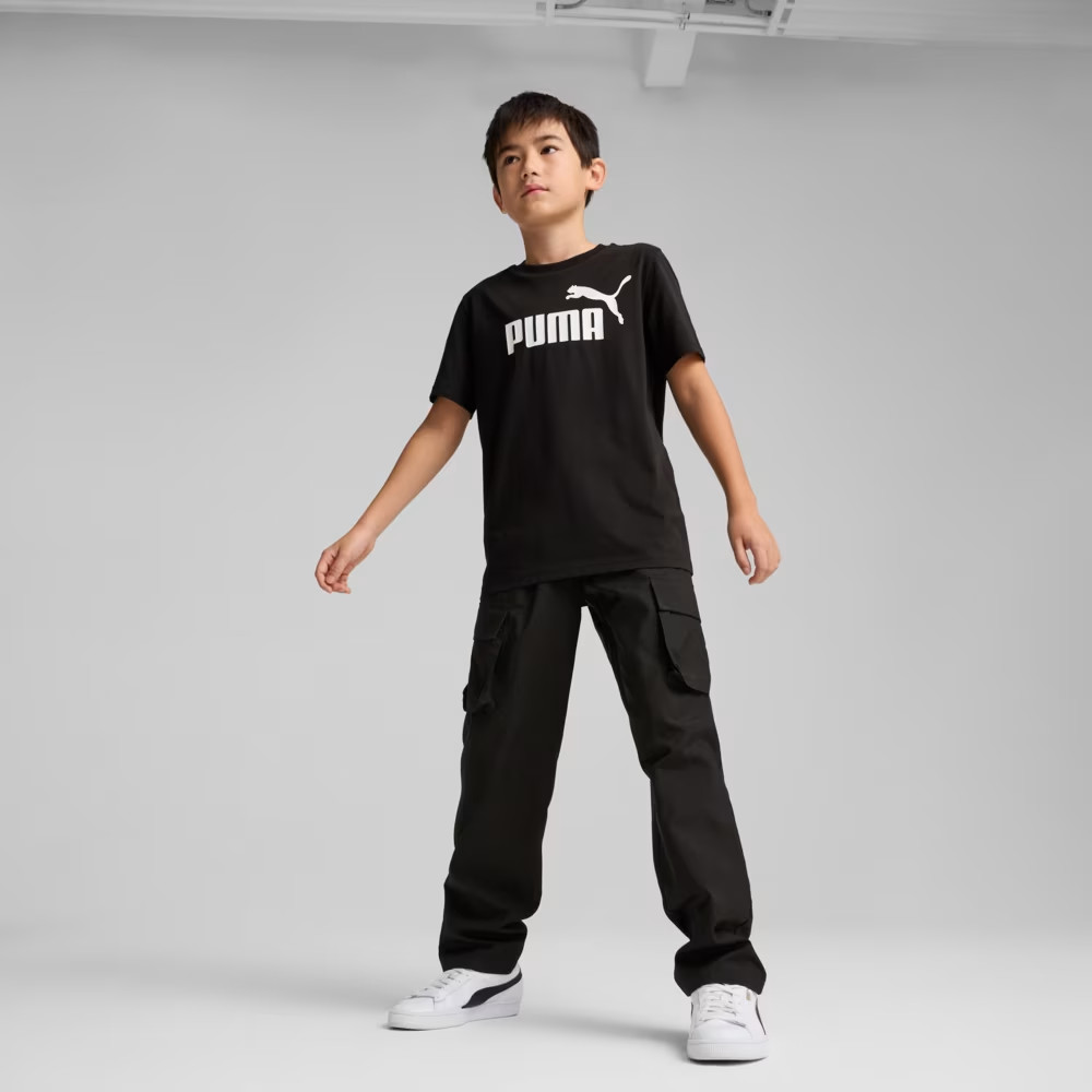 Футболка підліткова ESS No. 1 Logo Tee 68490601 Puma 140 Чорний 68490601