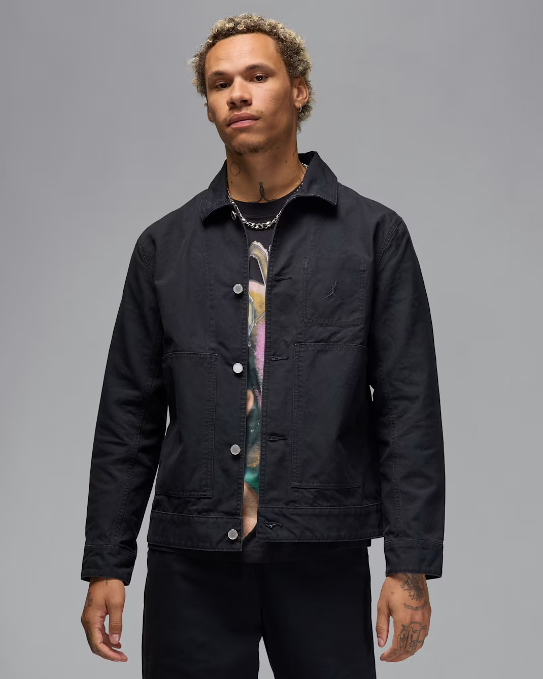 Куртка чоловіча Air jordan Ess Stmt Chicago Jkt 2.0 Black HF9317-010